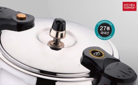 Nồi áp suất Hàn Quốc đun từ 6L CITY600