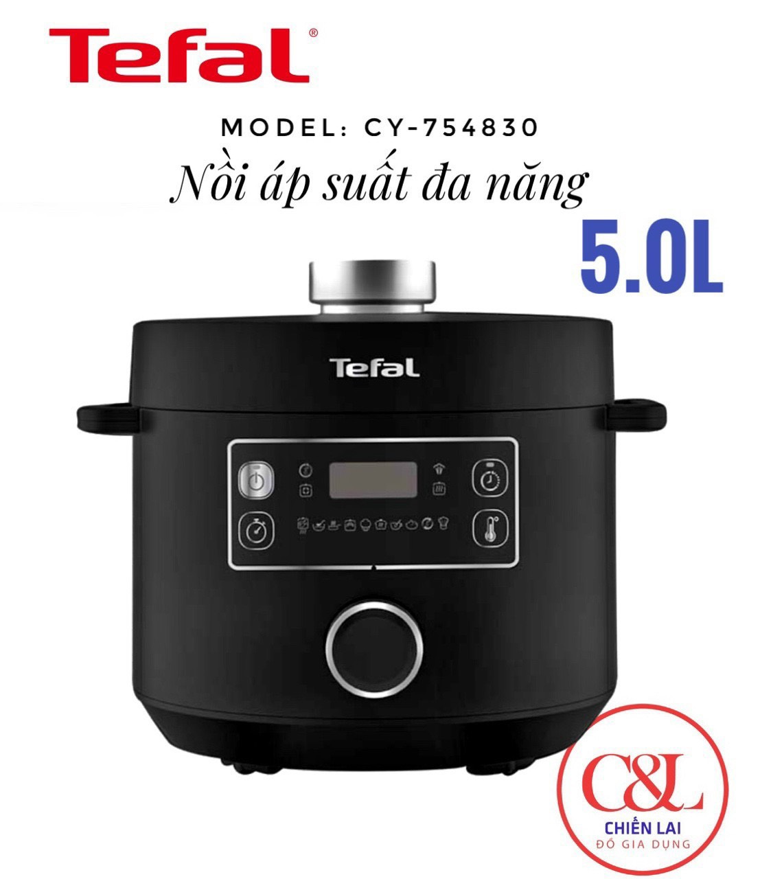 NỒI ÁP SUẤT ĐA NĂNG TEFAL CY-754830