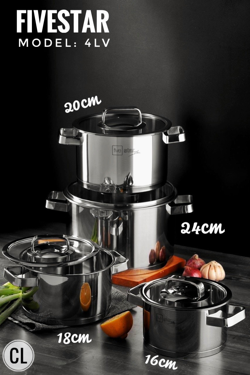 Bộ nồi Five star 4 món FPB4007