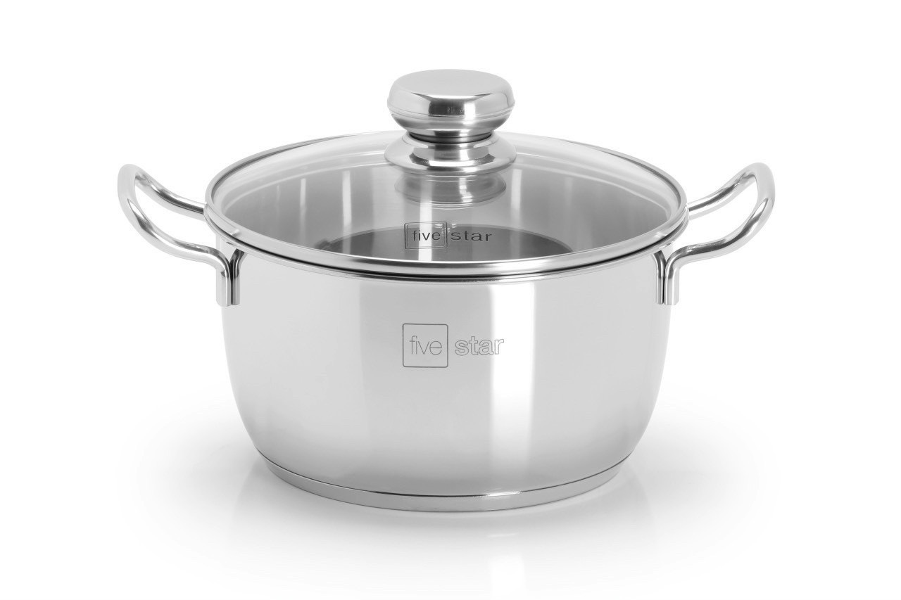 Bộ nồi Five star 3 vung kính FSB-3004