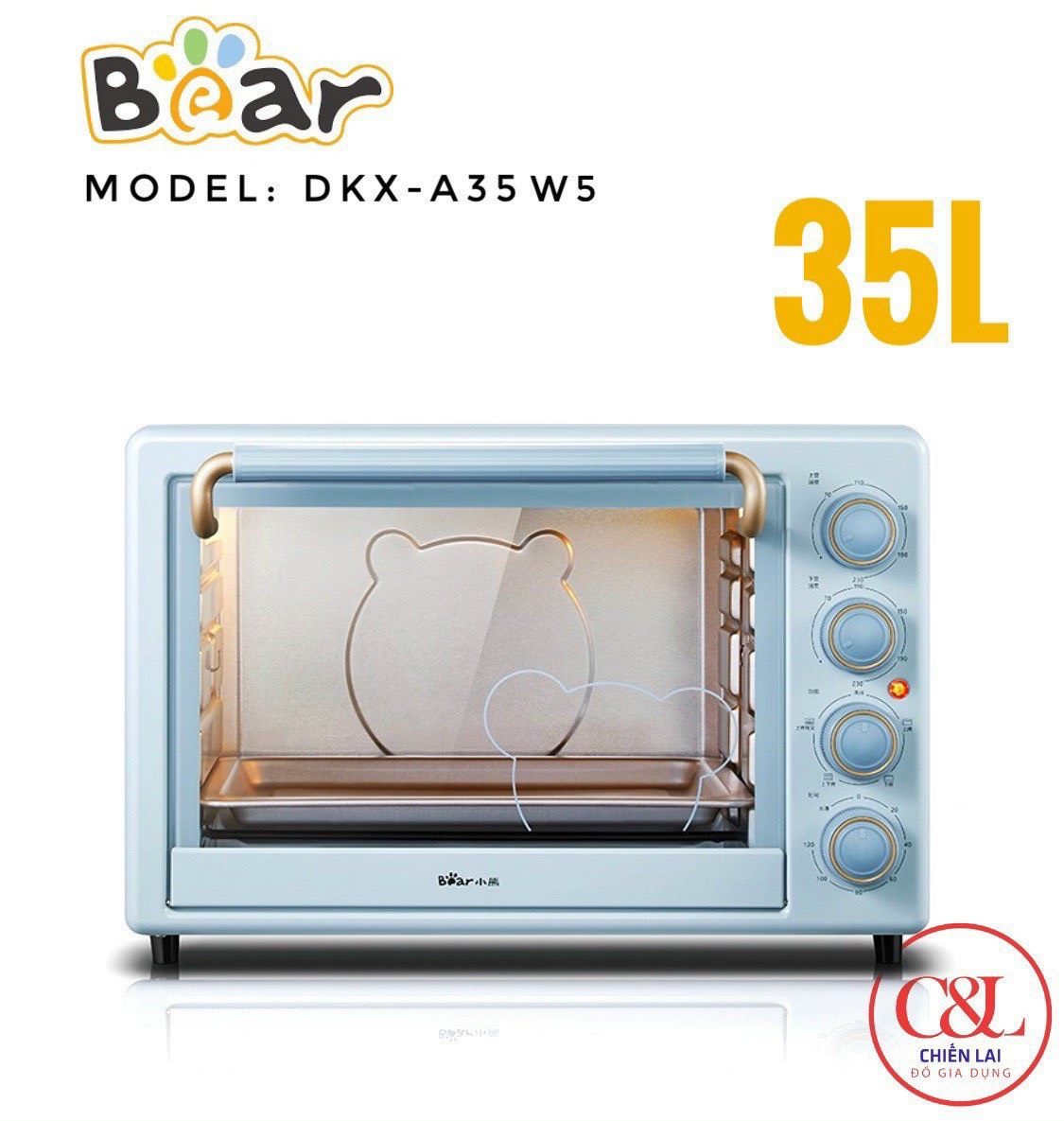 LÒ NƯỚNG BEAR 35L DKX-A35W5