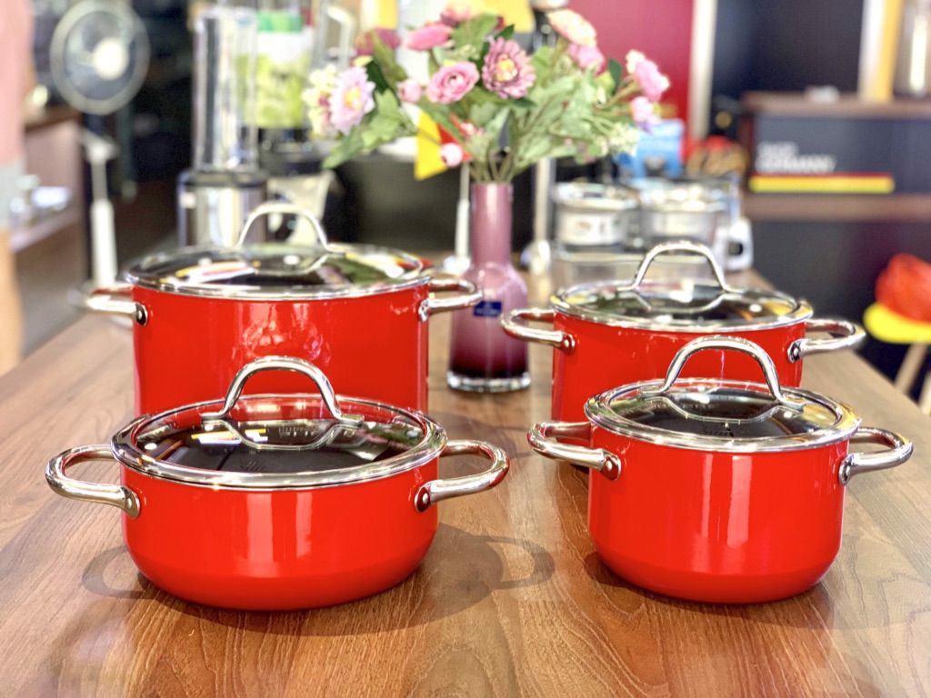 BỘ NỒI ĐỨC CAO CẤP SILIT PASSION RED