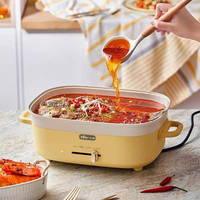 Nồi lẩu men chống dính BEAR DHG-C50T1