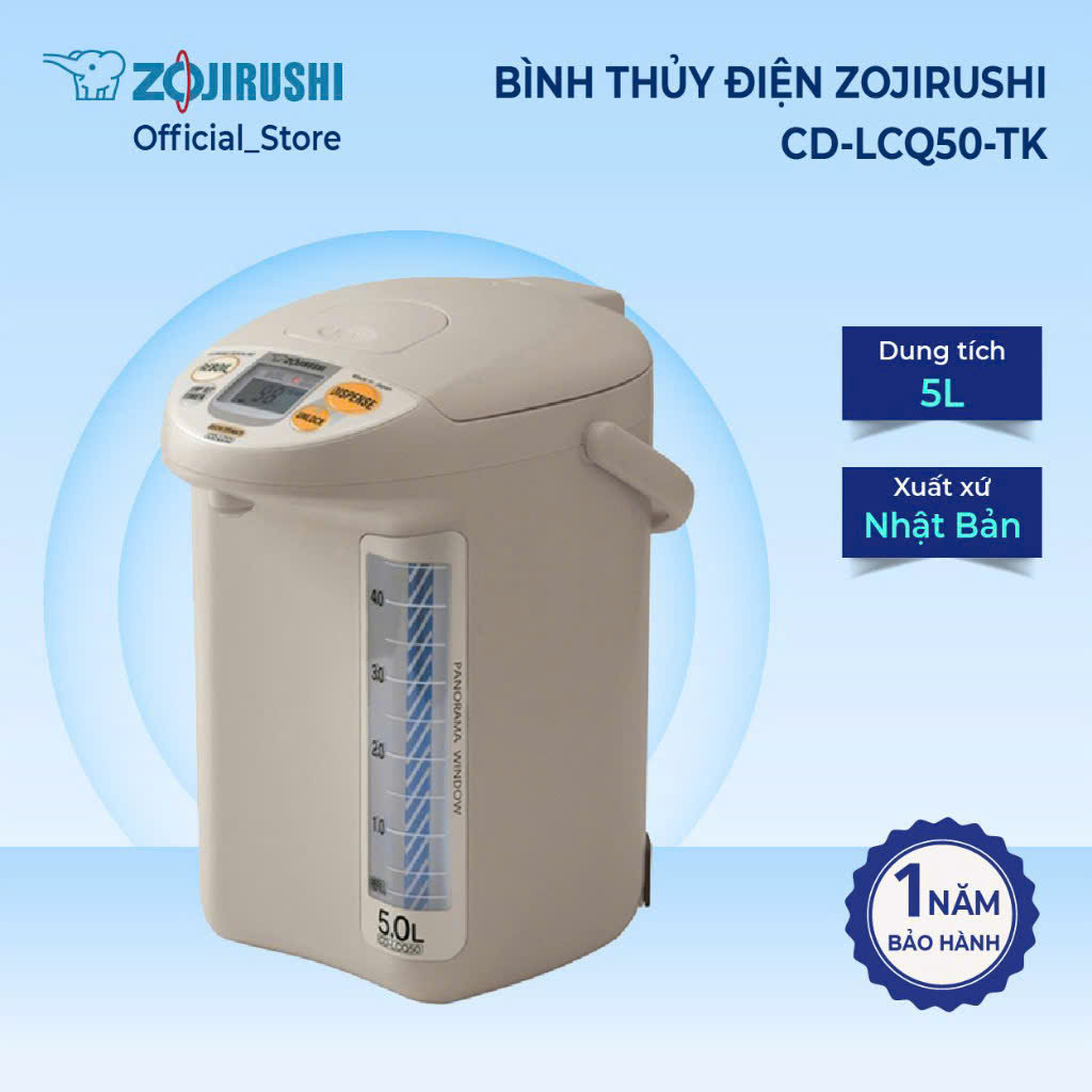 Bình thủy điện Zojirushi CD-LCQ50