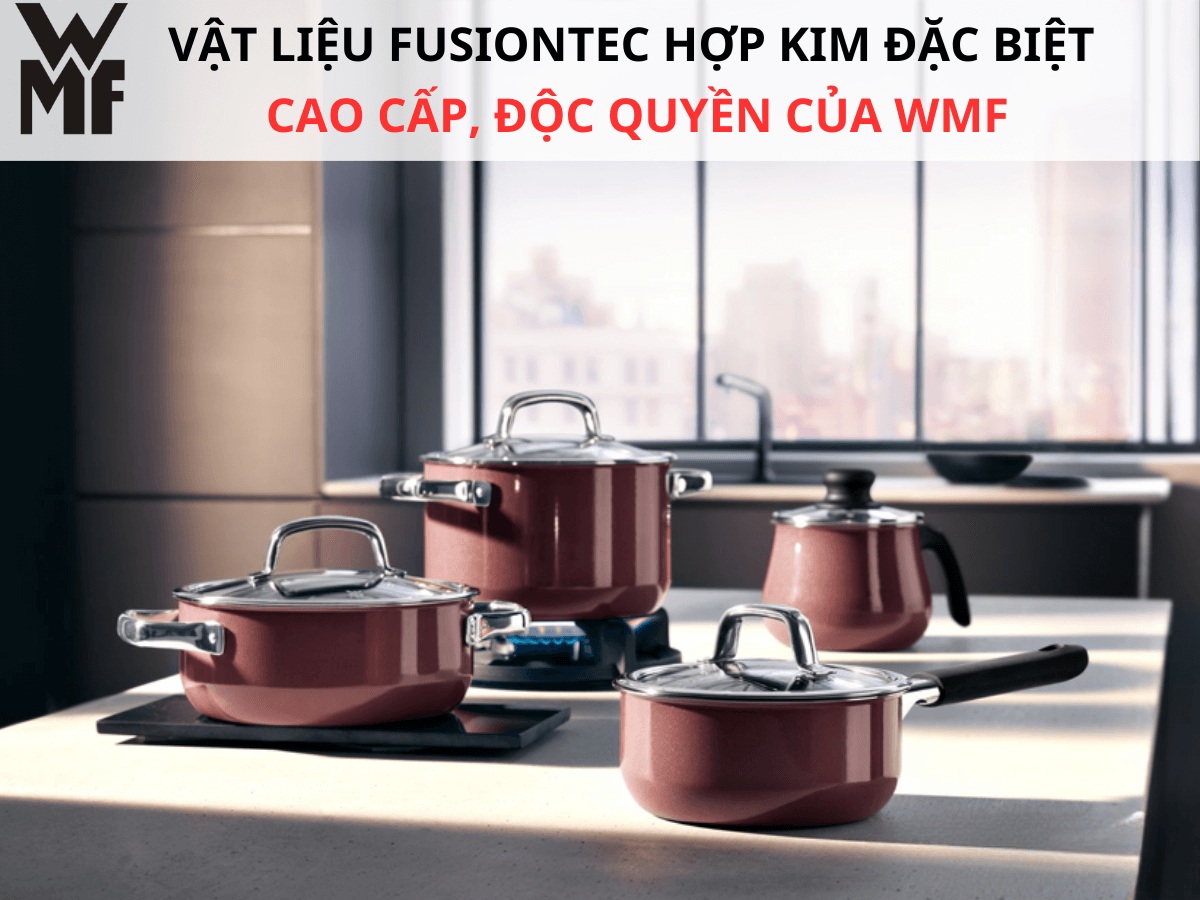 Bộ nồi WMF Topf-Set Fusiontec FT Mineral