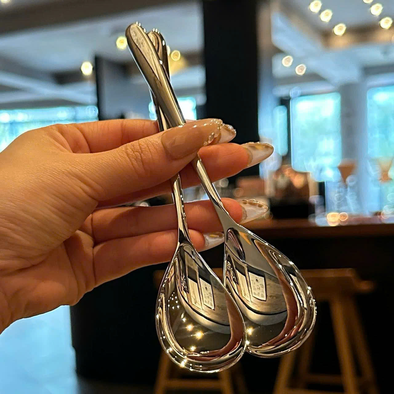 ❤️Thìa bánh ngọt Bubble RK733