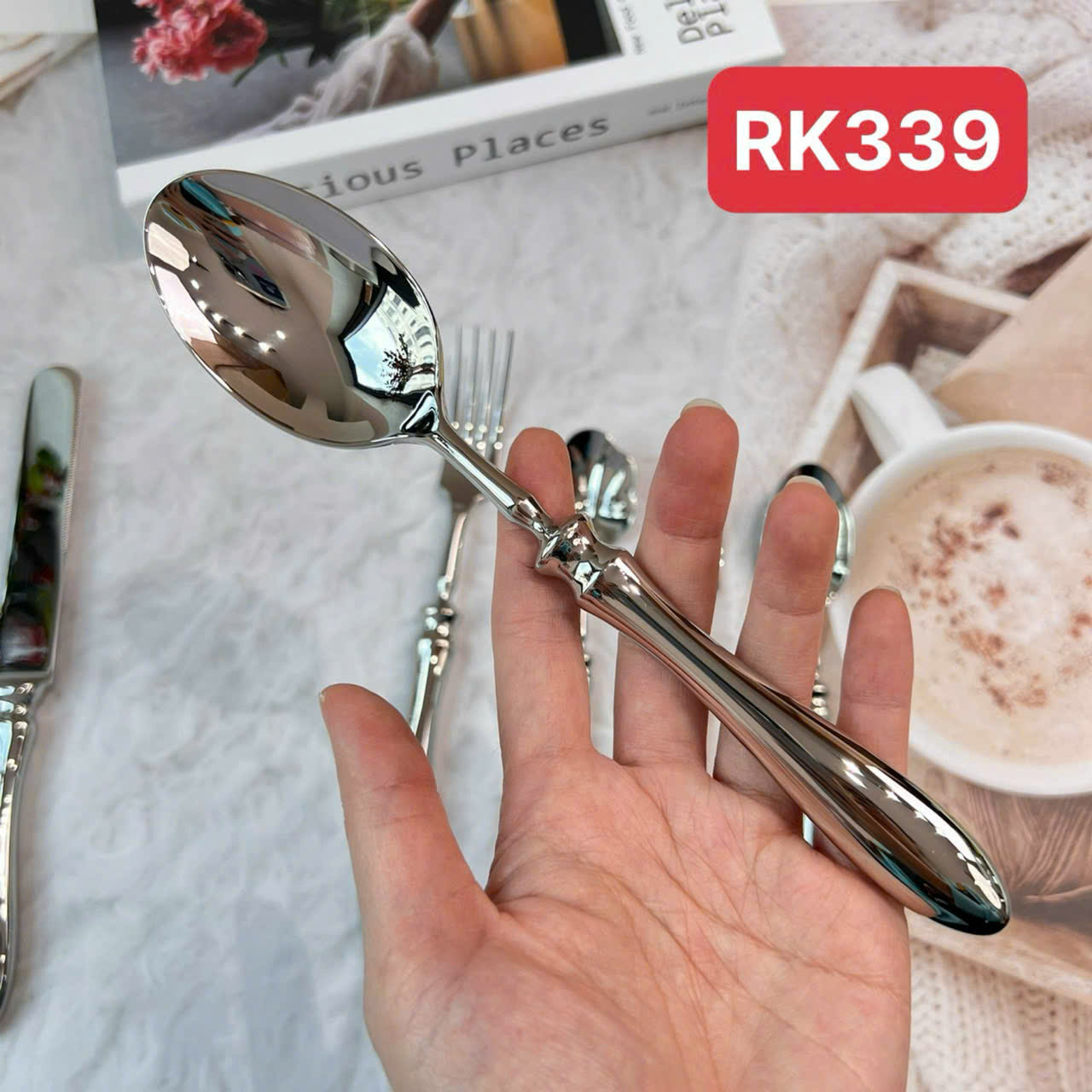 Bộ dao thìa dĩa 6 món vintage