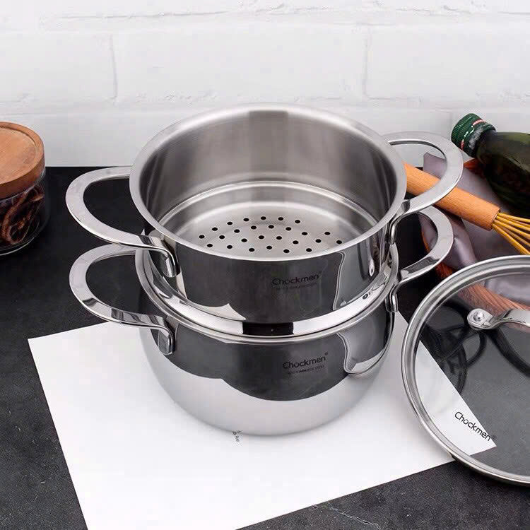 Bộ nồi kèm xửng hấp Chockmen 16cm - CKM590