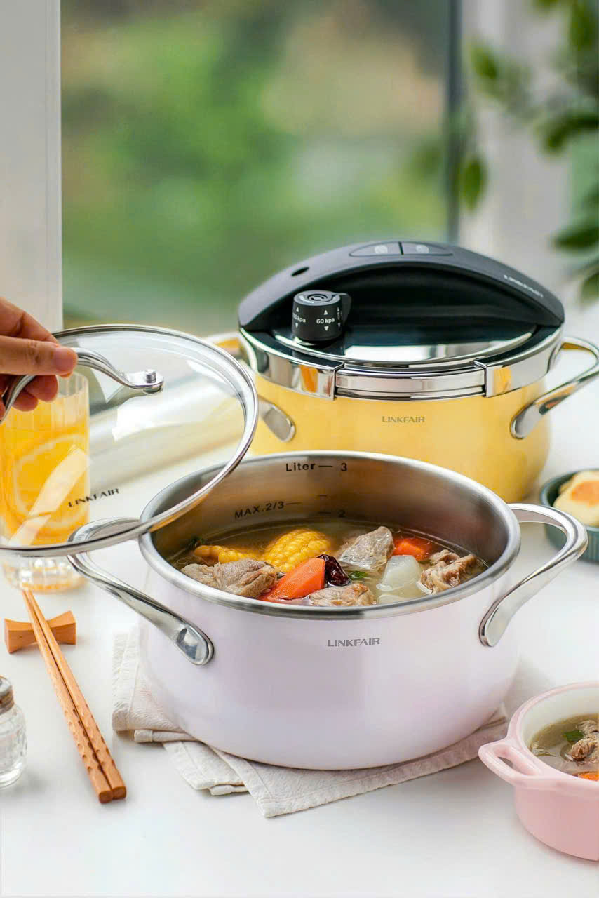 Nồi áp suất LINKFAIR 20cm (3L)