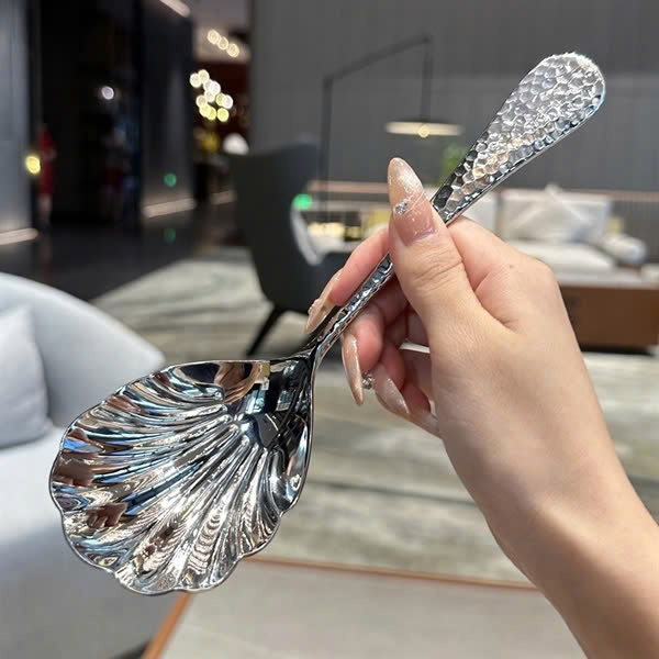 Muôi inox vỏ sò Rk220