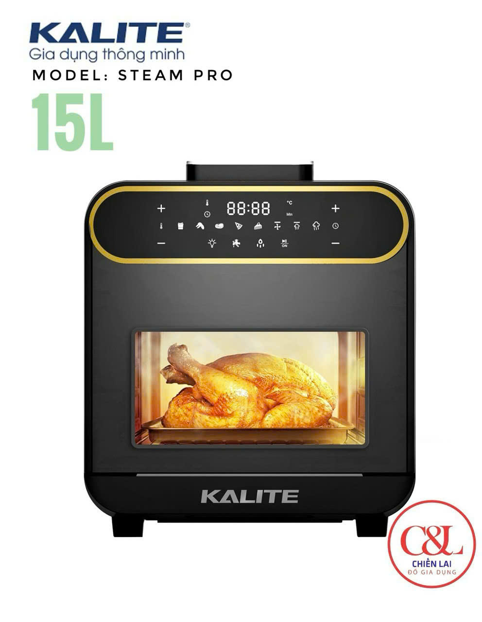 Nồi chiên hơi nước Kalite Steam Pro