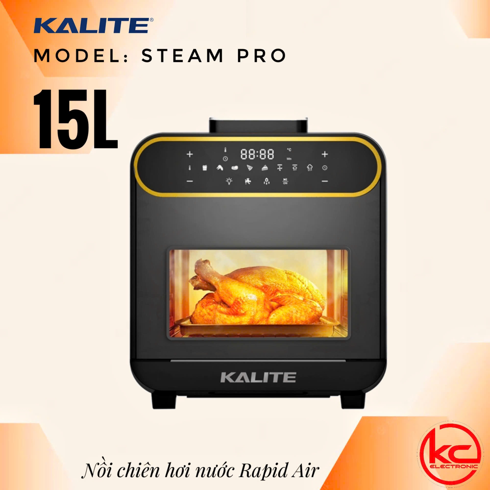 Nồi chiên hơi nước Kalite Steam Pro