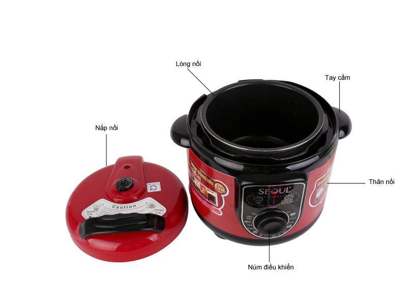 Nồi áp suất điện 3l Seoul TSU300