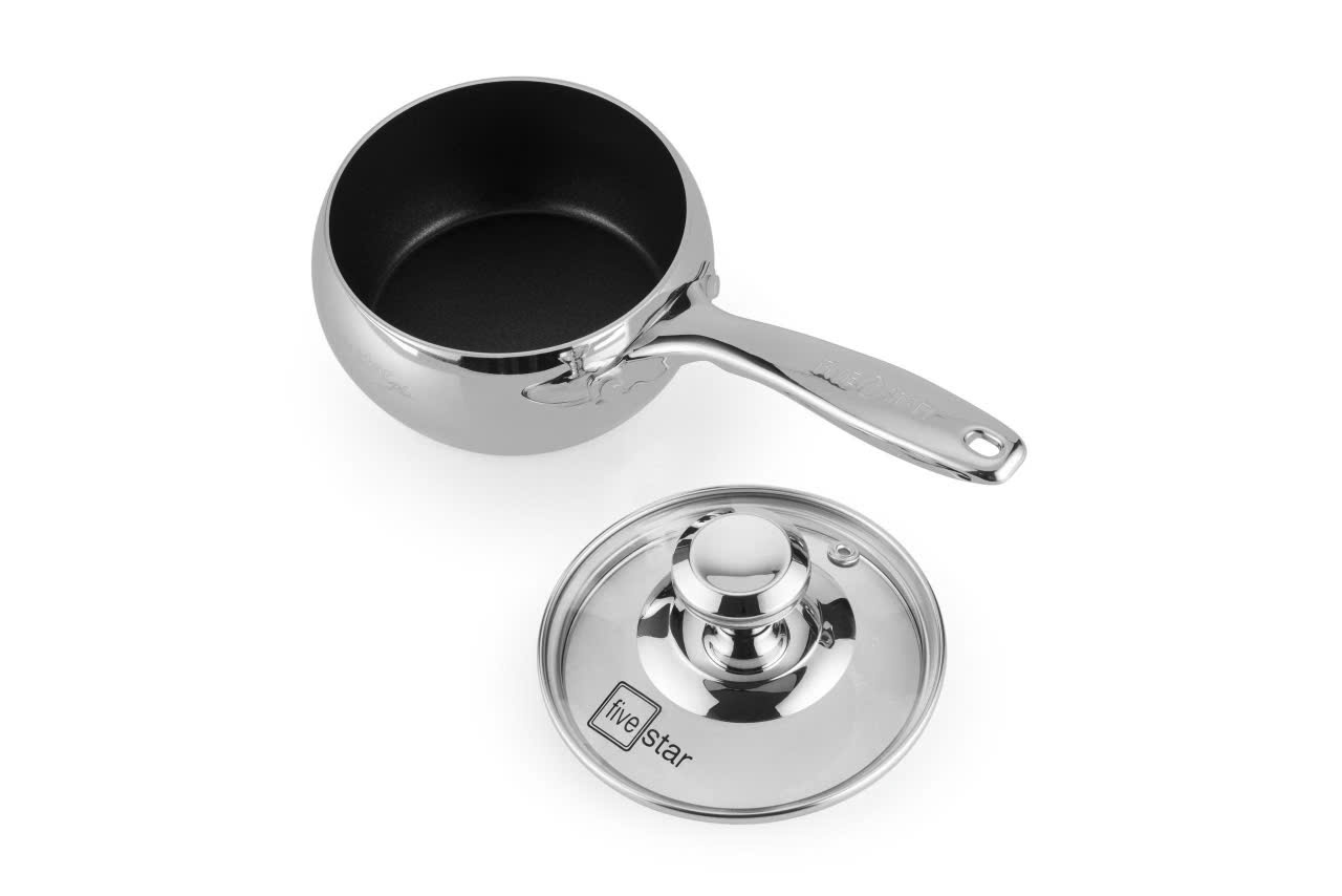 Quánh Fivestar chống dính 12cm inox đúc nguyên khối FPQ12002