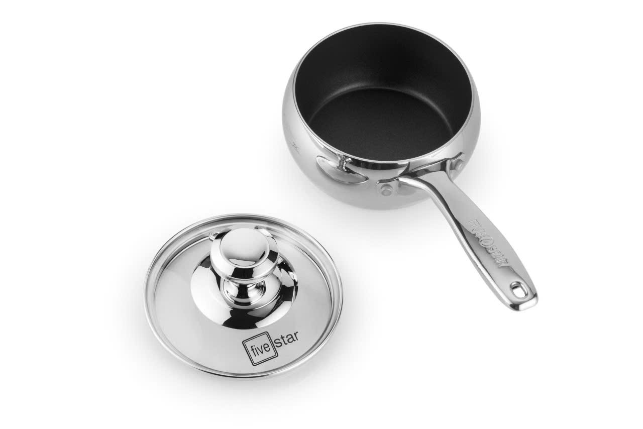 Quánh Fivestar chống dính 12cm inox đúc nguyên khối FPQ12002