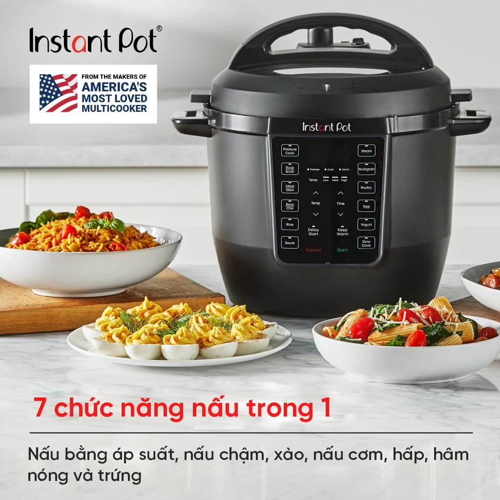 Nồi áp suất điện đa năng Instant Pot RIO 60