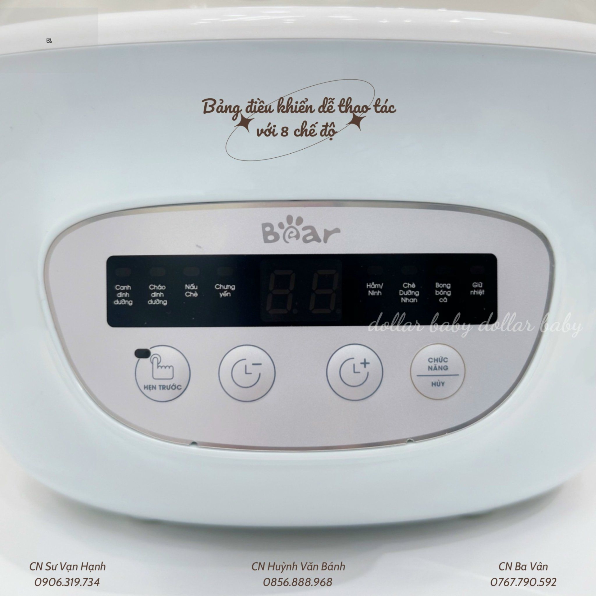Nồi hầm chậm BEAR 2.5L Sube003