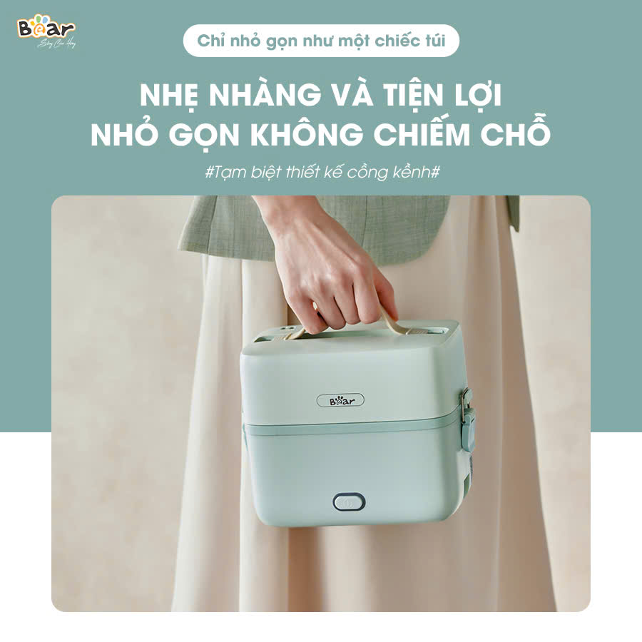 Hộp cơm điện Bear SB-HC12L