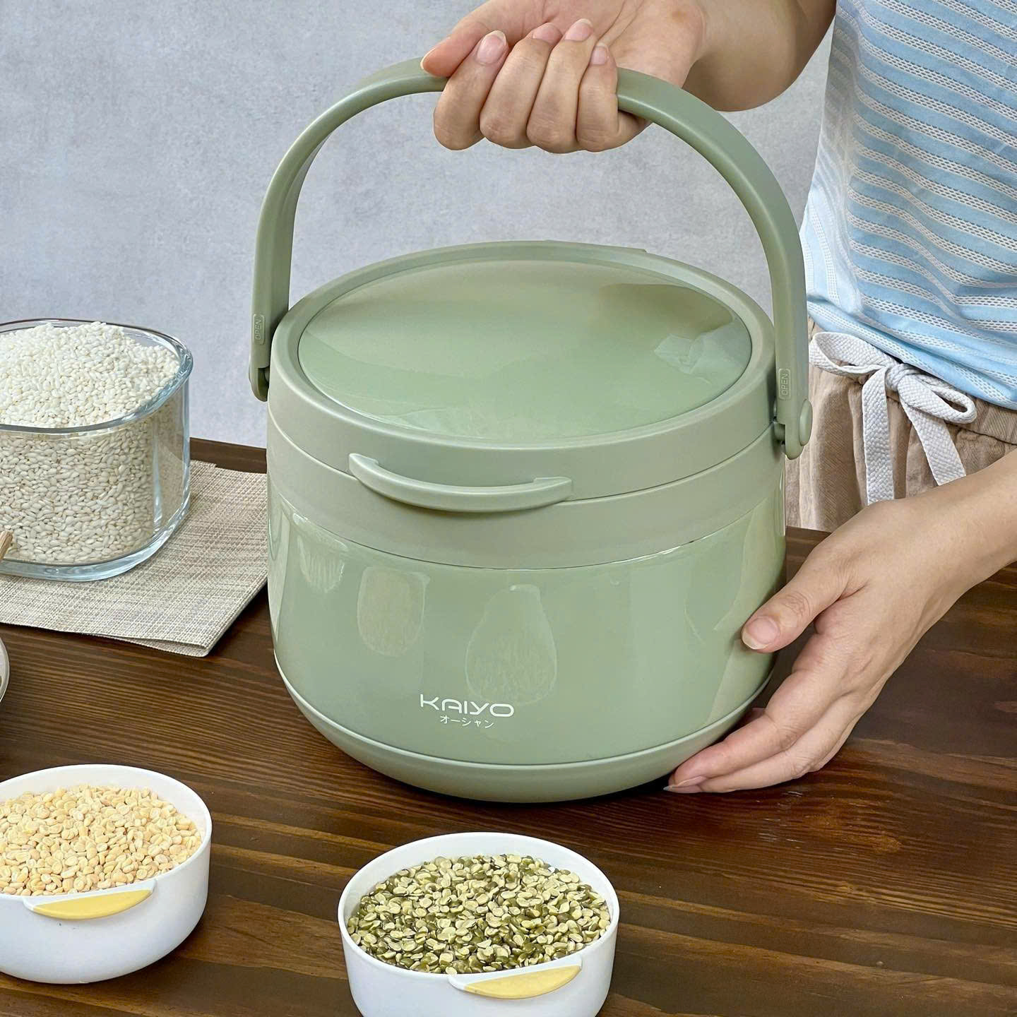 Nồi ủ chân không Kaiyo 4,5L