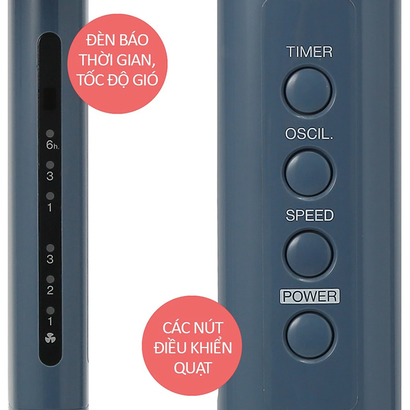 Quạt đứng Panasonic F-409K (blue)