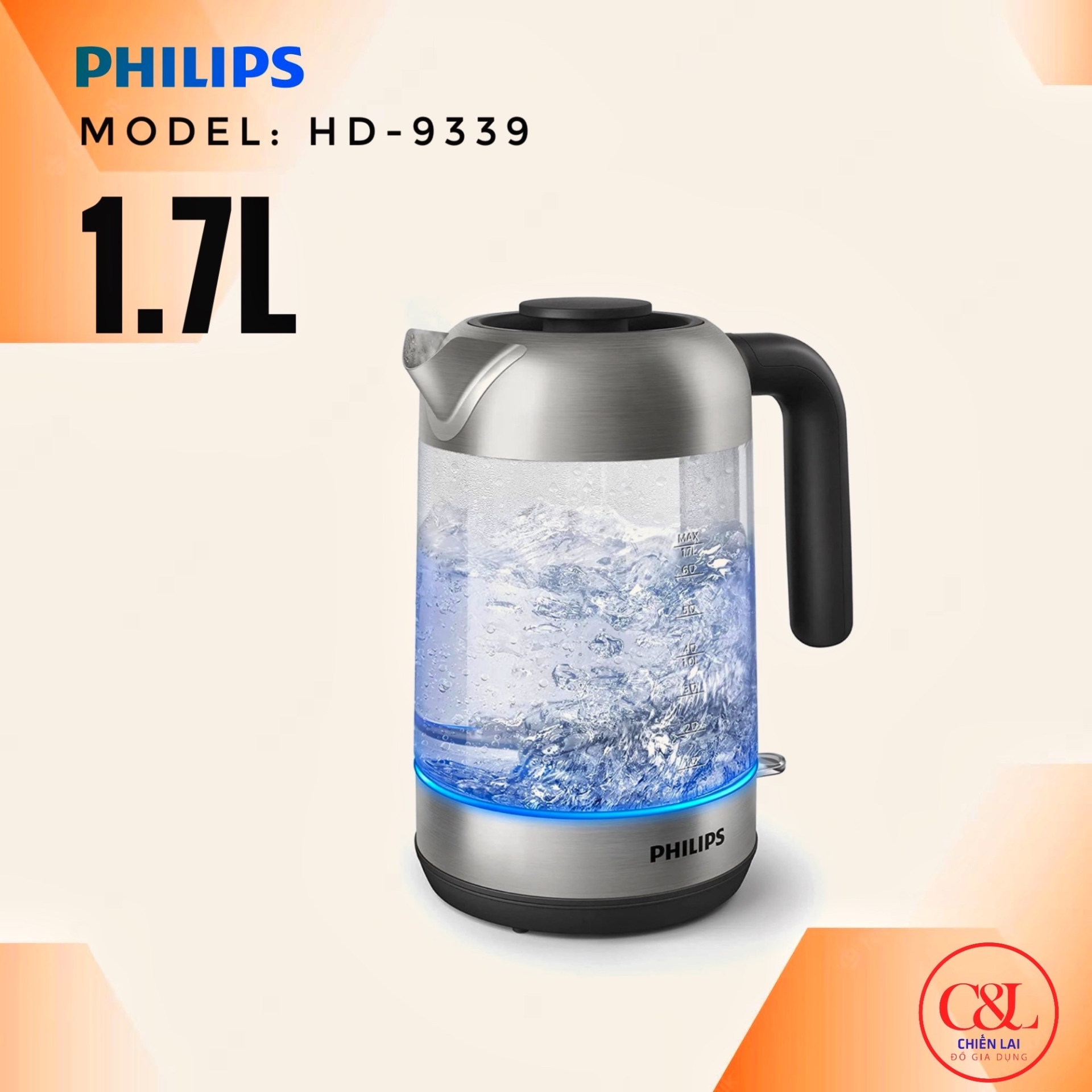 Siêu tốc Philips HD9339 (hàng chính hãng)