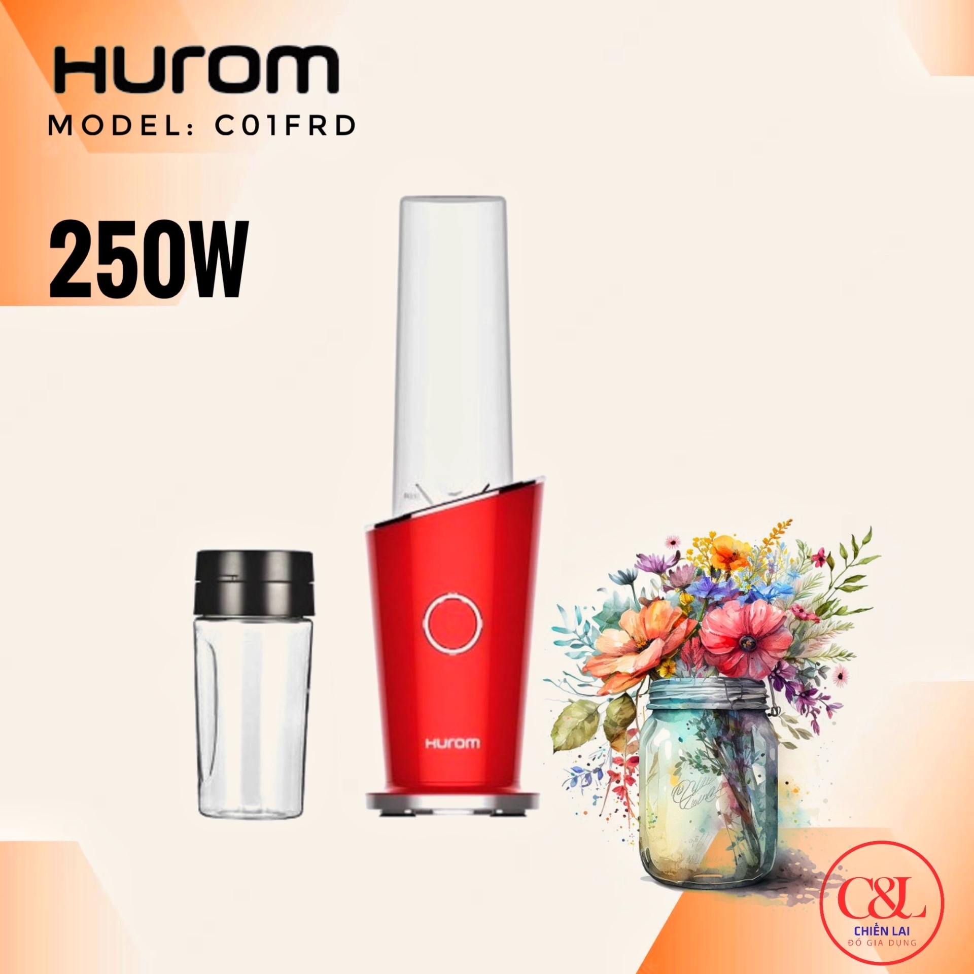 Máy xay sinh tố Hurom mini BL-C01FRD