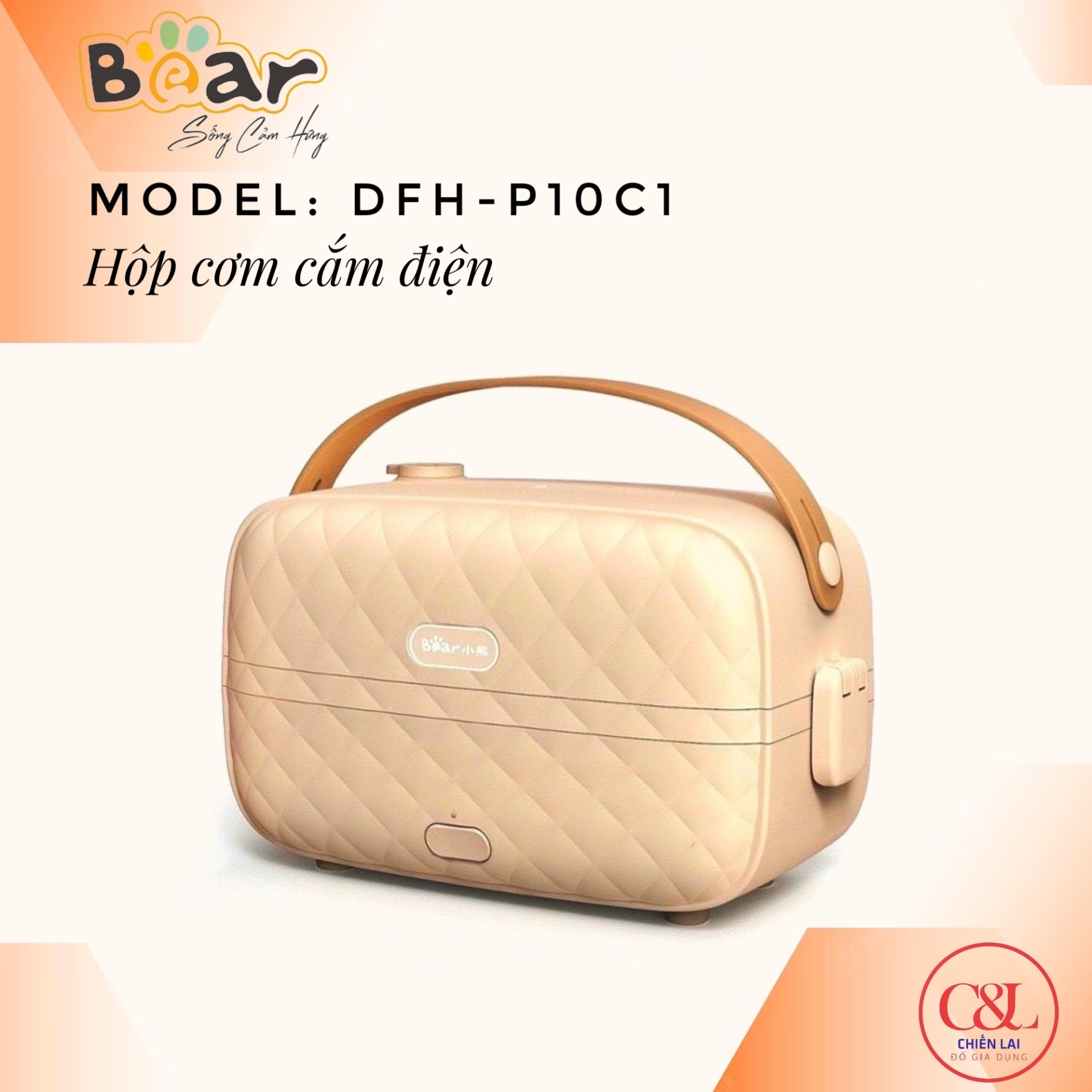 Hộp cơm cắm điện BEAR P10C1