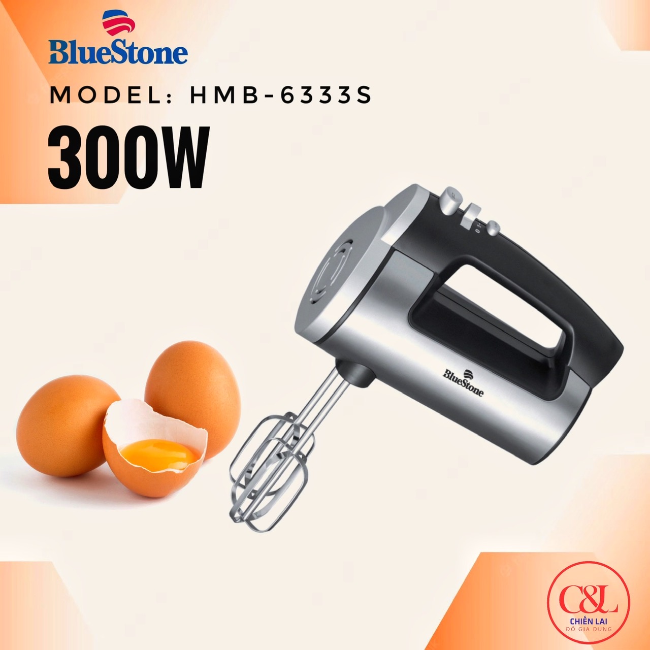 Máy đánh trứng cầm tay Bluestone 6333s