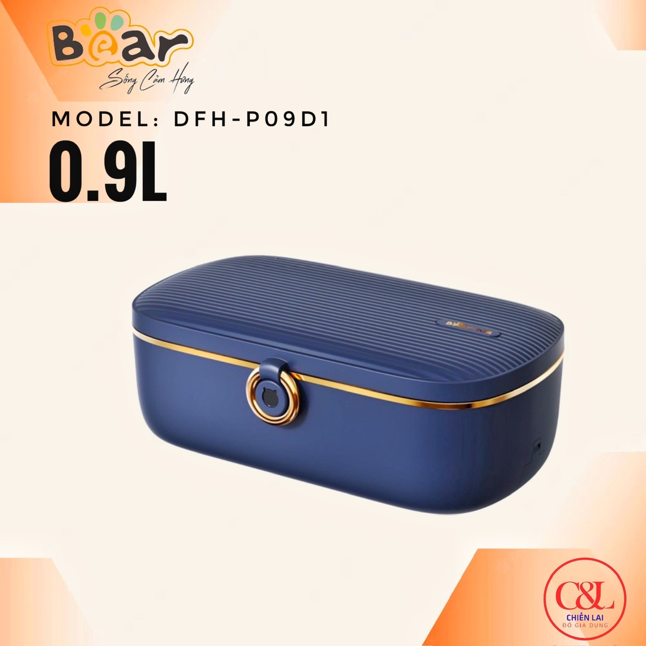 Hộp cơm cắm điện Bear DFH-P09D1