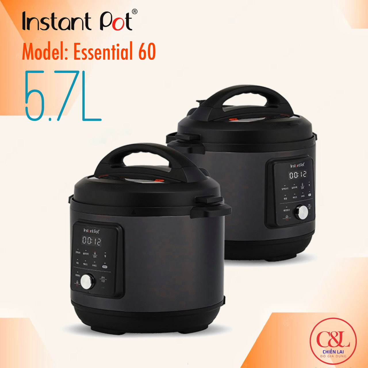 Nồi áp suất điện đa năng Instant Pot Essential 60