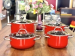BỘ NỒI ĐỨC CAO CẤP SILIT PASSION RED