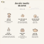 Ấm sắc thuốc Bear SB-AST35