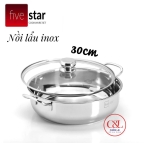 NỒI LẨU FIVESTAR 3 ĐÁY 24/26/28/30/32