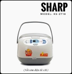 Nồi cơm điện tử Sharp 1.8L ZT18