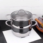 Bộ nồi kèm xửng hấp Chockmen 16cm - CKM590