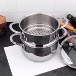 Bộ nồi kèm xửng hấp Chockmen 16cm - CKM590