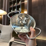 Quánh Inox Cao Cấp Liền Đáy 12.5cm CKM16