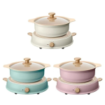 Nồi lẩu gốm điện Ricopa R14C màu xanh