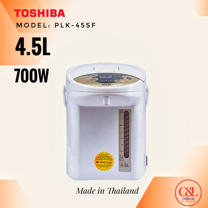 Bình thủy điện Toshiba 4.5L PLK-45SF