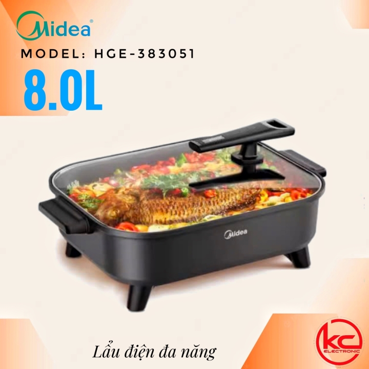 Nồi lẩu điện đa năng Midea HGE-MC.383051